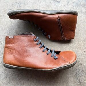 Camper Peu Boots Brown Leather Men’s  Boots